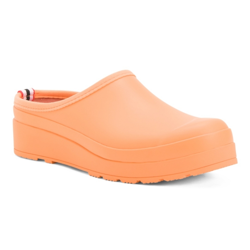 Women's Hunter Play Clog Orange Size 8
